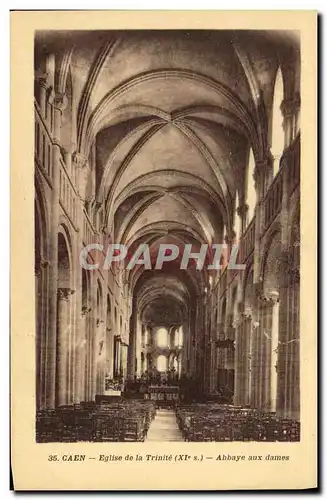 Ansichtskarte AK Caen Eglise de la Trinite Abbaye aux Dames