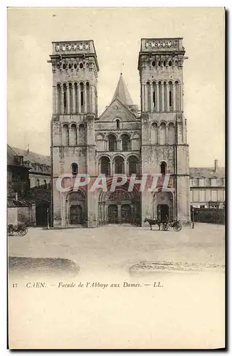 Cartes postales Caen Facade de l Abbaye aux Dames