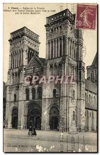 Ansichtskarte AK Caen Eglise de la Trinite Abbaye aux Dames