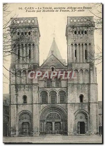 Cartes postales Caen La Trinite ancienne Abbaye aux Dames Fondee par Mathilde de France Xl e siecle