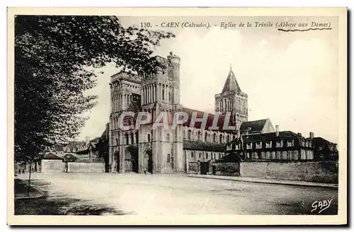 Cartes postales Caen Eglise de la Trinite Abbaye aux Dames