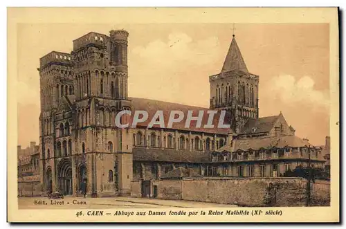 Cartes postales Caen Abbaye aux Dames fondee par la Reine Mathilde