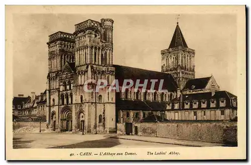 Cartes postales Caen L Abbaye aux Dames