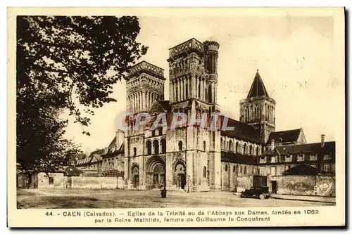 Ansichtskarte AK Caen Eglise de la Trinite Abbaye aux Dames