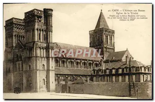 Ansichtskarte AK Caen Abbaye aux Dames Eglise de la Trinite