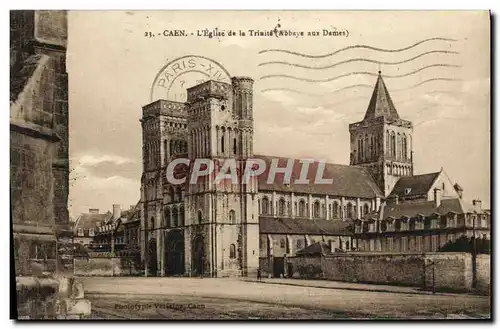 Ansichtskarte AK Caen L Eglise de la Trinite Abbaye aux Dames