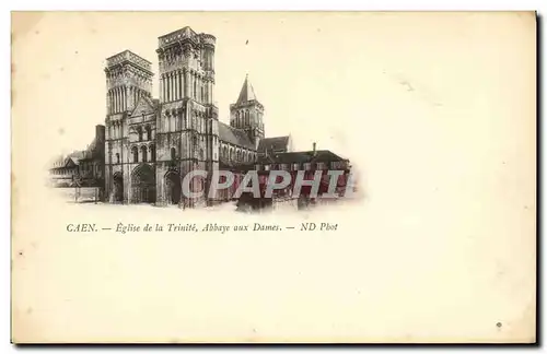 Cartes postales Caen Eglise de la Trinite Abbaye aux Dames