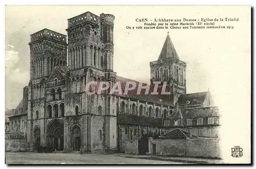 Ansichtskarte AK Caen Abbaye aux Dames Eglise de la Trinite