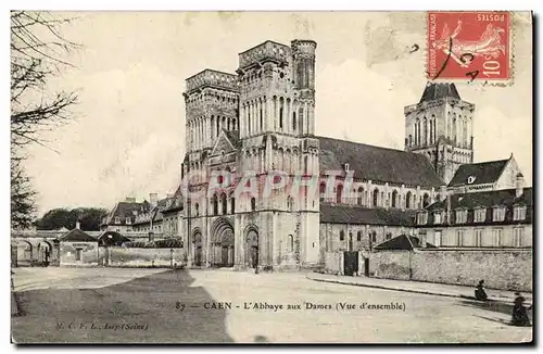 Cartes postales Caen L Abbaye aux Dames