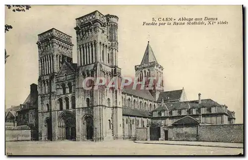 Ansichtskarte AK Caen Abbaye aux Dames Fondee par la Reine Mathilde Xl e siecle