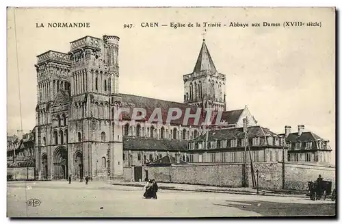 Ansichtskarte AK Caen Eglise de la Trinite Abbaye aux Dames