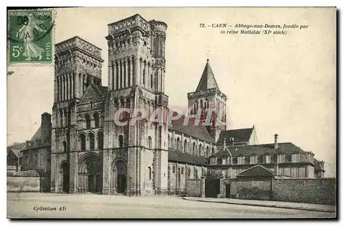 Cartes postales Caen Abbaye aux Dames