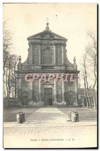 Ansichtskarte AK Caen Eglise Notre Dame