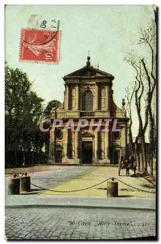 Cartes postales Caen Notre Dame