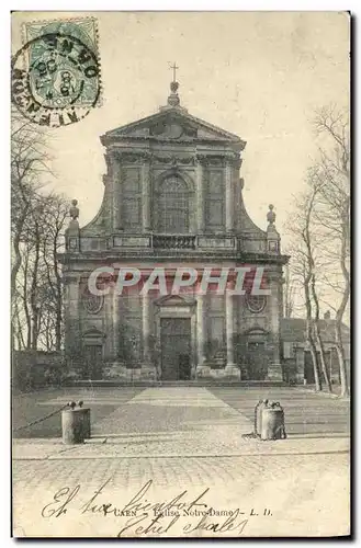 Ansichtskarte AK Caen Eglise Notre Dame