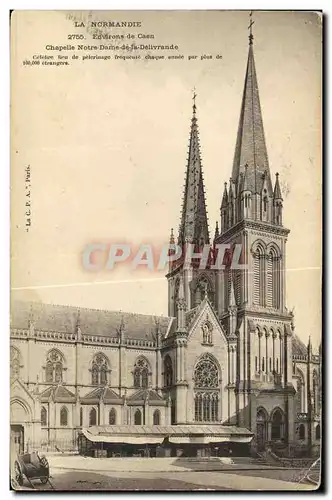 Ansichtskarte AK Environs de Caen Chapelle Notre Dame de la Dellvrande