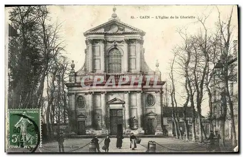 Ansichtskarte AK Caen L Eglise de la Gloriette