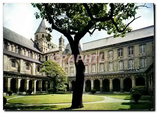 Cartes postales moderne Caen L Abbaye aux Hommes le cloitre la tour Lanterne