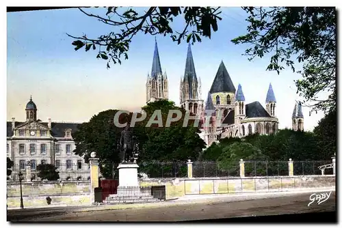 Cartes postales moderne Caen Eglise Saint Etienne