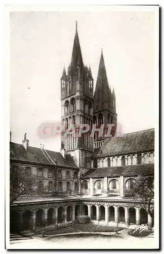 Cartes postales moderne Caen Le Lycee le Cloitre et Tours de Saint Etienne