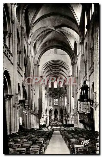 Cartes postales moderne Caen Eglise Abbatiale Saint Etienne La Nef