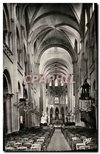 Cartes postales moderne Caen Eglise Abbatiale Saint Etienne La Nef