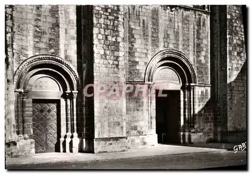 Cartes postales moderne Caen Eglise Abbatiale Saint Etienne Portail Principal