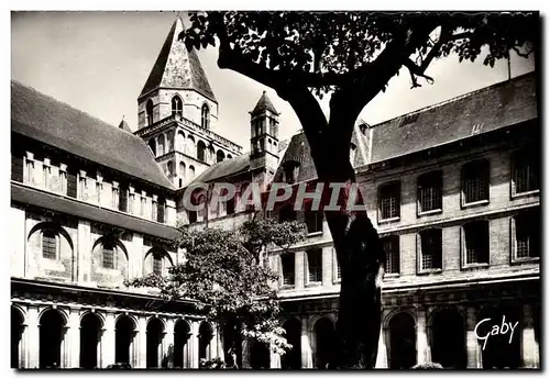 Moderne Karte Caen Cloitre de l Abbaye aux Hommes