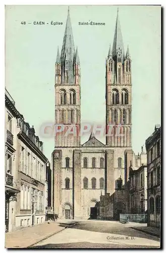 Cartes postales Caen Eglise Saint Etienne