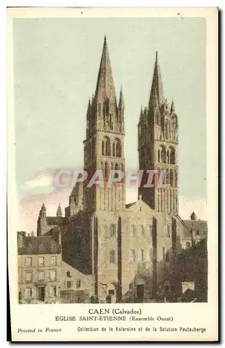 Cartes postales Caen Eglise Saint Etienne