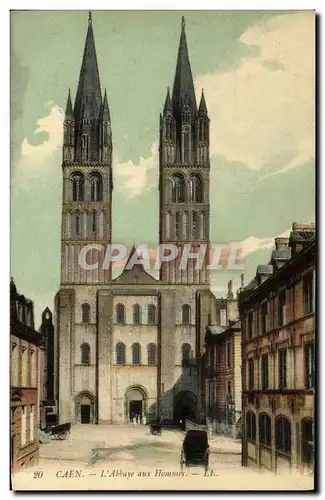 Cartes postales Caen L Abbaye aux Hommes