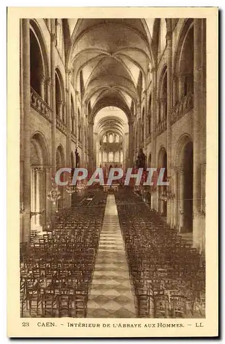 Cartes postales Caen Interieur De L Abbaye Aux Hommes