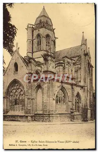 Cartes postales Caen Eglise Saint Etienne le Vieux