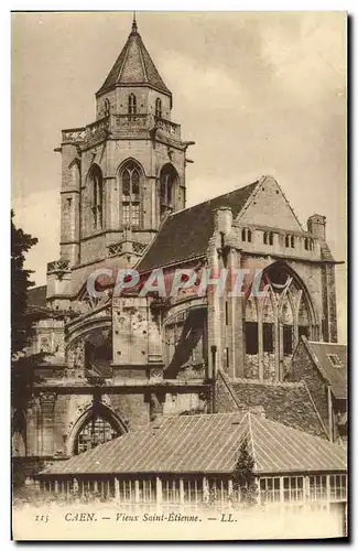 Cartes postales Caen Vieux Saint Etienne