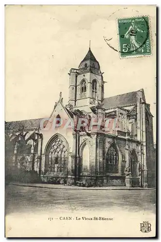 Cartes postales Caen Le Vieux St Etienne