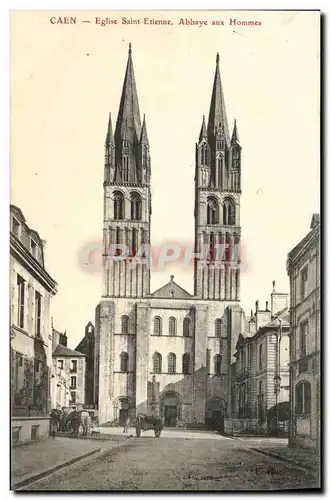 Ansichtskarte AK Caen Saint Etienne Abbaye aux Hommes