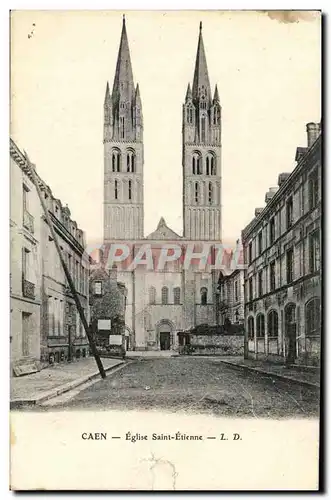 Cartes postales Caen Eglise Saint Etienne