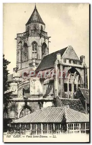 Cartes postales Caen Vieux Saint Etienne