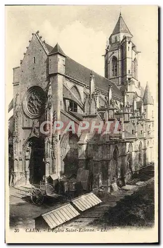 Cartes postales Caen Eglise Saint Etienne