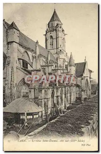 Ansichtskarte AK Caen Le Vieux Saint Etienne