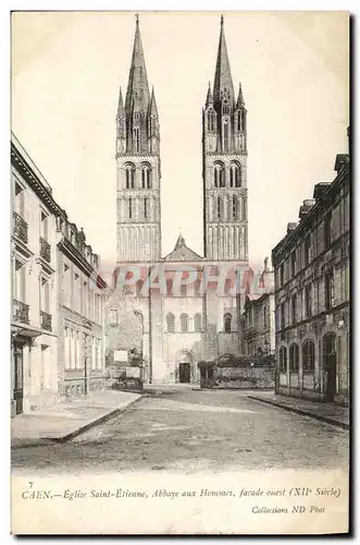 Ansichtskarte AK Caen Nef de l Eglise Saint Etienne Abbaye aux Hommes