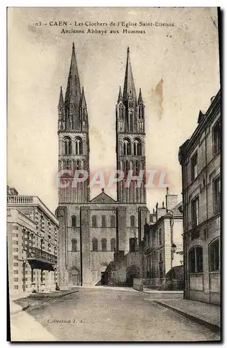 Cartes postales Caen Eglise Saint Etienne