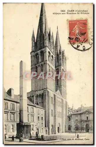 Cartes postales Caen Abbaye aux Hommes St Etienne