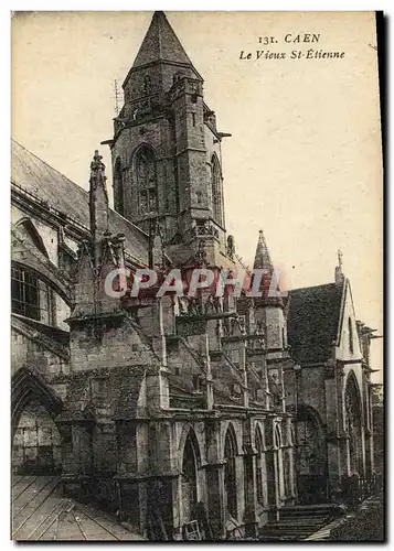 Cartes postales Caen Le Vieux St Etienne