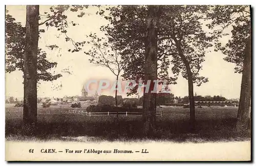 Cartes postales Caen Vue sur l Abbaye aux Hommes