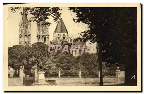 Ansichtskarte AK Caen Abside de Saint Etienne