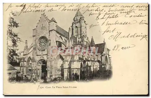 Cartes postales Caen Le Vieux Saint Etienne