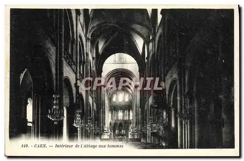 Cartes postales Caen Interieur de L Abbaye aux Hommes