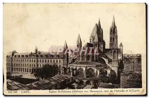 Ansichtskarte AK Caen Eglise St Etienne Abbaye aux Hommes