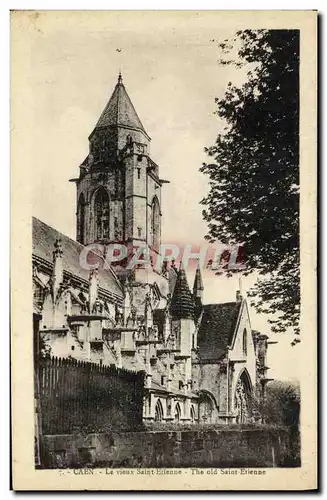 Cartes postales Caen Le vieux Saint Etienne